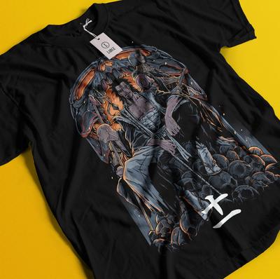 Zaraki Kenpachi Shirt Bleach Anime T-Shirt Ichigo Bankai T-Shirt Aizen Yhwach Tee