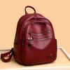 Women Leather Backpacks Zipper Female Chest Bag Travel Back Pack Ladies Bagpack Mochilas School Bags For Teenage Girls Quality
