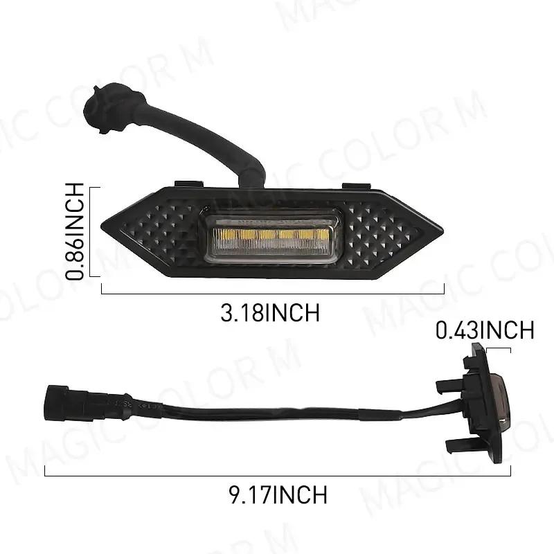 Multicolor LED Grille Lights For Toyota RAV4     DRL Daytime Running Lamp Car Front Griile Light