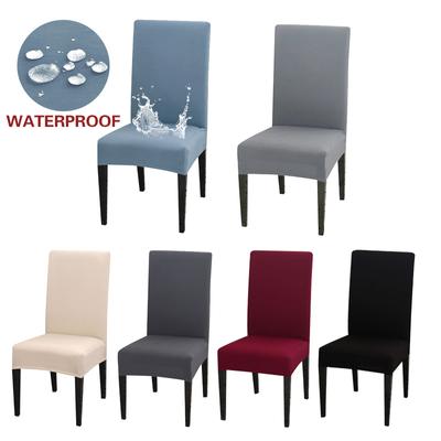 Waterproof Dining Room Chair Cover Stretch Parson Chair Slipcover Removable Washable Chair Protector For Home ,Restaurant ,Banqu