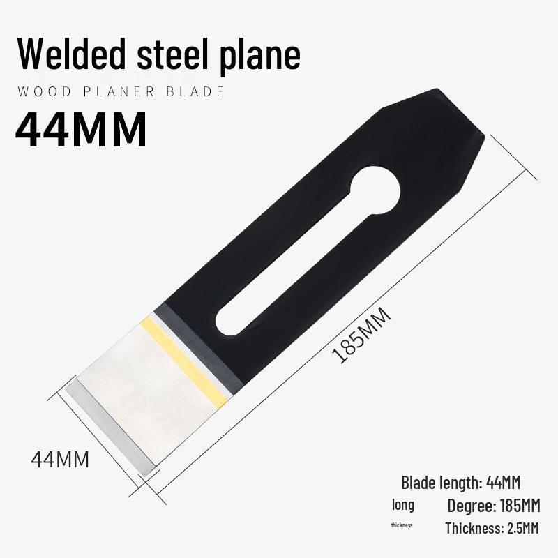 Weld Peak High-Speed Steel Woodworking Plane Blade, 44/51mm Carpenter Hand Plane Blade
