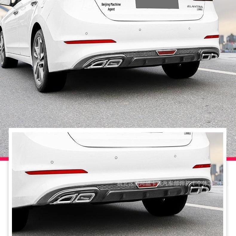 LED Flowing Turn Signal & Brake Light for 2016-2020 Hyundai Elantra Rear Bumper Mod