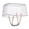 Clear Shower Storage Basket with Handle Drainage Holes Lightweight Shower Toiletry Organizer Bin