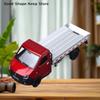 1/36 Scale Alloy Pullback Three-door Truck, Stylish Design, Can Carry Cargo Boy's Toy Die-cast Metal Kids Toy Transport Truck