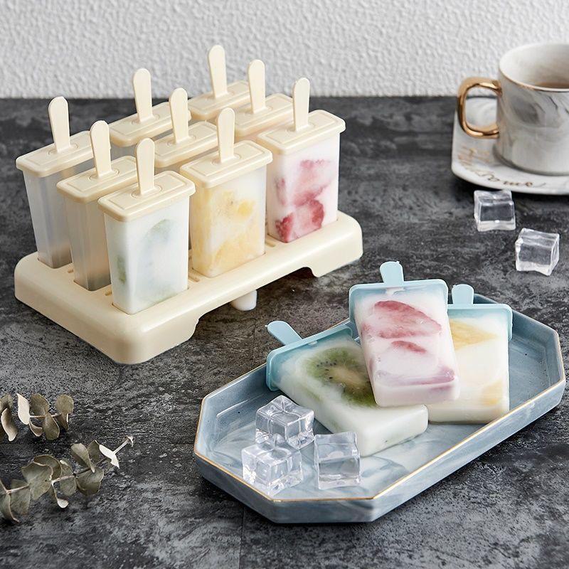 Homemade Popsicle & Ice Cream Mold for Sorbet and Ice Cube Creation