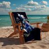 Custom Name Ultra-Soft Beach Towel with Valorant Theme,Ideal for Pool - Camping, Diving - Perfect Travel Essential, Vibrant Beach Towel.