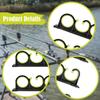 Fishing Rod Holder, Pole Holder for Garage Equipment Storage Pad Organization Rack Holds