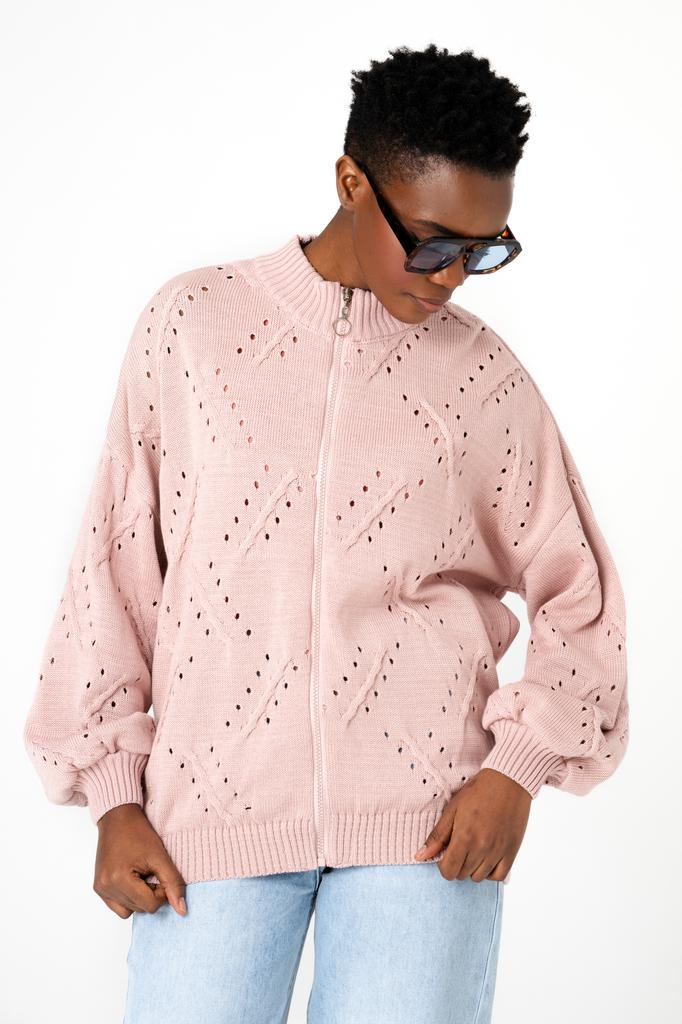 Blash Powder Pink Women's Cardigan 36/38