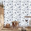 Boats wallpaper for living room and bedroom 50x1000
