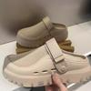 Chinelos de Malha para Mulheres Sapatos Baixos Mules Slingback Sandálias de Praia Verão 2025 Marca Tênis Esportivos Caminhada Casual Sandálias de Mujer