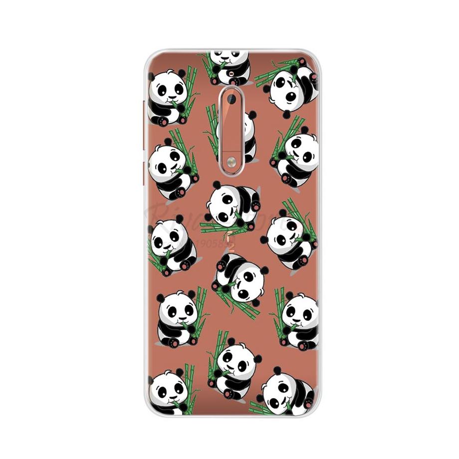 For Nokia 5 Case 5.2" Soft TPU Silicone Back Phone Cover Case For Nokia 5 Nokia5 2017 Cases TA-1024 TA-1053 TA-1044 Bumper Funda