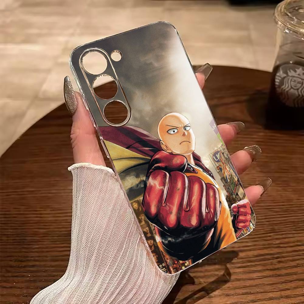 

O-P-M-One-Punch -Man Clear Soft Silicone Phone Case for Samsung Galaxy A71, A70, A52, A51, A40, A30 Samsung a31