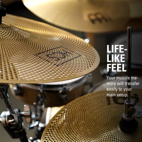 MEINL Cymbals Practice HCS Series Crash Cymbal, 16" P-HCS16C