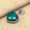 Dazzling Indicolite Gemstone Handmade 925 Solid Sterling Silver Pendant Jewelry For Her