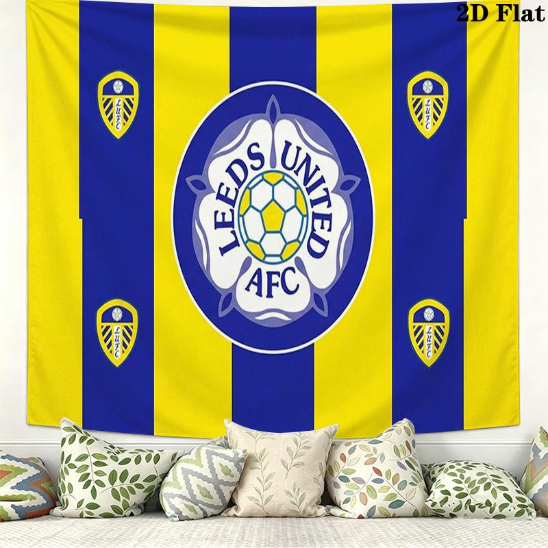 Стена Leeds United Настенный Гобелен Эстетичное Настенное Украшение Печатная Ткань Одеяло Декоративные Гобелены для Спальни Гостиной Домашний Декор