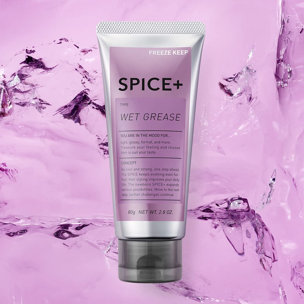 Wet Grease Hair Wax Green Apple Scent 80g SPICE+