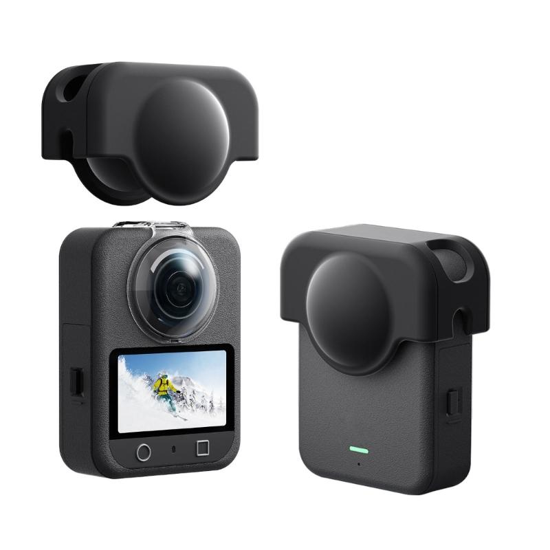 Stoßfeste Silikonhülle Case Für 360 Kamera Zubehör Leichtes Design Vollständiger Schutz Gegen Sturz Kratzer