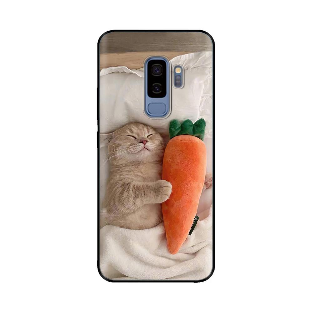Shockproof Cover For Samsung S9 Case Animals Painted Soft Silicone Back Cover For Samsung Galaxy S9 Plus S9Plus S 9 Phone Cases