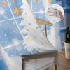 Cartoon Christmas Tree Plants Book Sheer Curtains Modern Gauze Curtain for Living Room Bedroom Voile Yarn Curtains