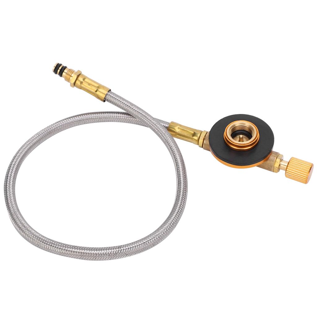 Copper Furnace End Accessory Valve with Tube Outdoor Flat Gas Tank Control Switch