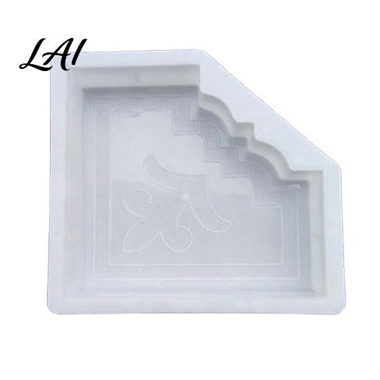 Handgefertigte Wegplatten Garten Trittstein Form Wiederverwendbar Beton Personalisierte Dekoration DIY Zement Pflasterform für Terrasse Hinterhof Gehweg