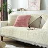 1pcs Long Plush Minimalist Modern Sofa Cushion Winter Thickened Warm All Inclusive Sofa Covers Covered Tatami Window Mat