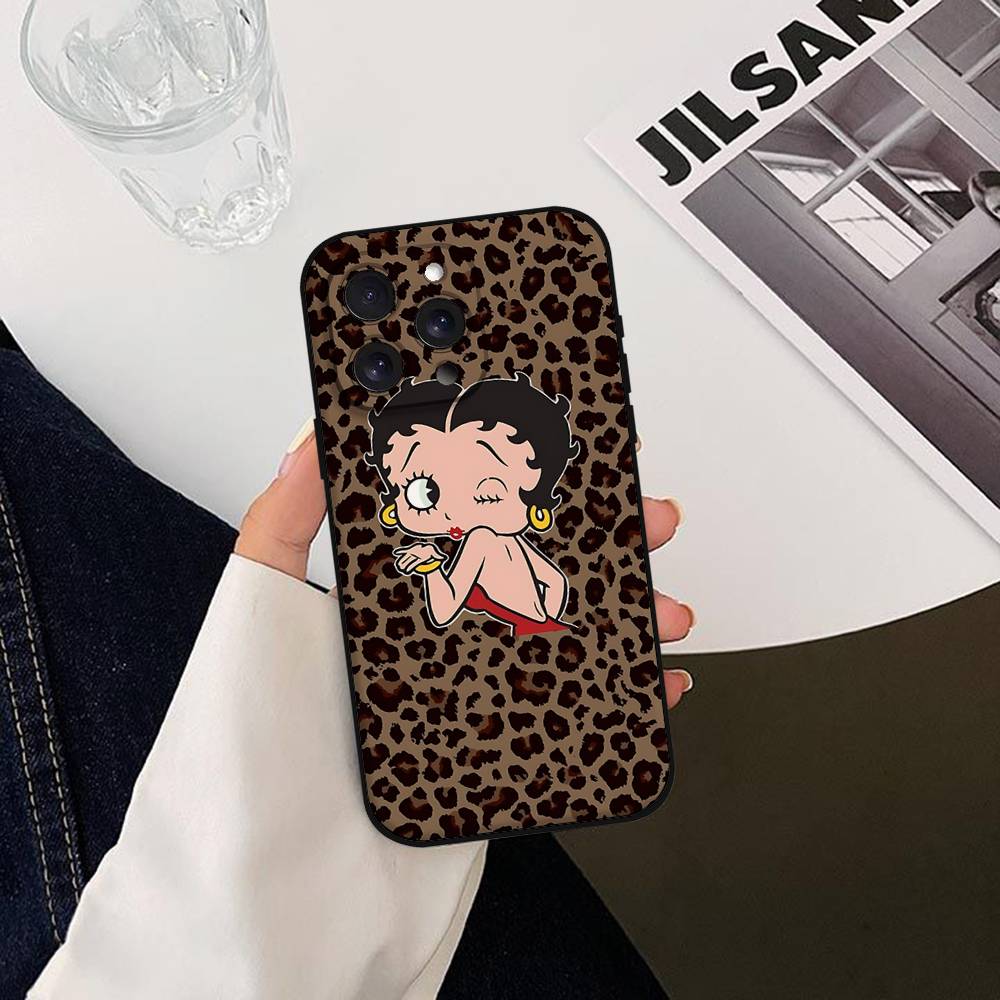 

A-betty Boop-S Phone Case Soft TPU Skin-Friendly Phone Case For IPhone 17/16/15/14/13/12/11 Series: PRO, MAX, PLUS ,Mini iphone16ProMax
