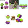 Colorful Carrot Flying Saucer Ball For Kids With Bouncing Light Up Features