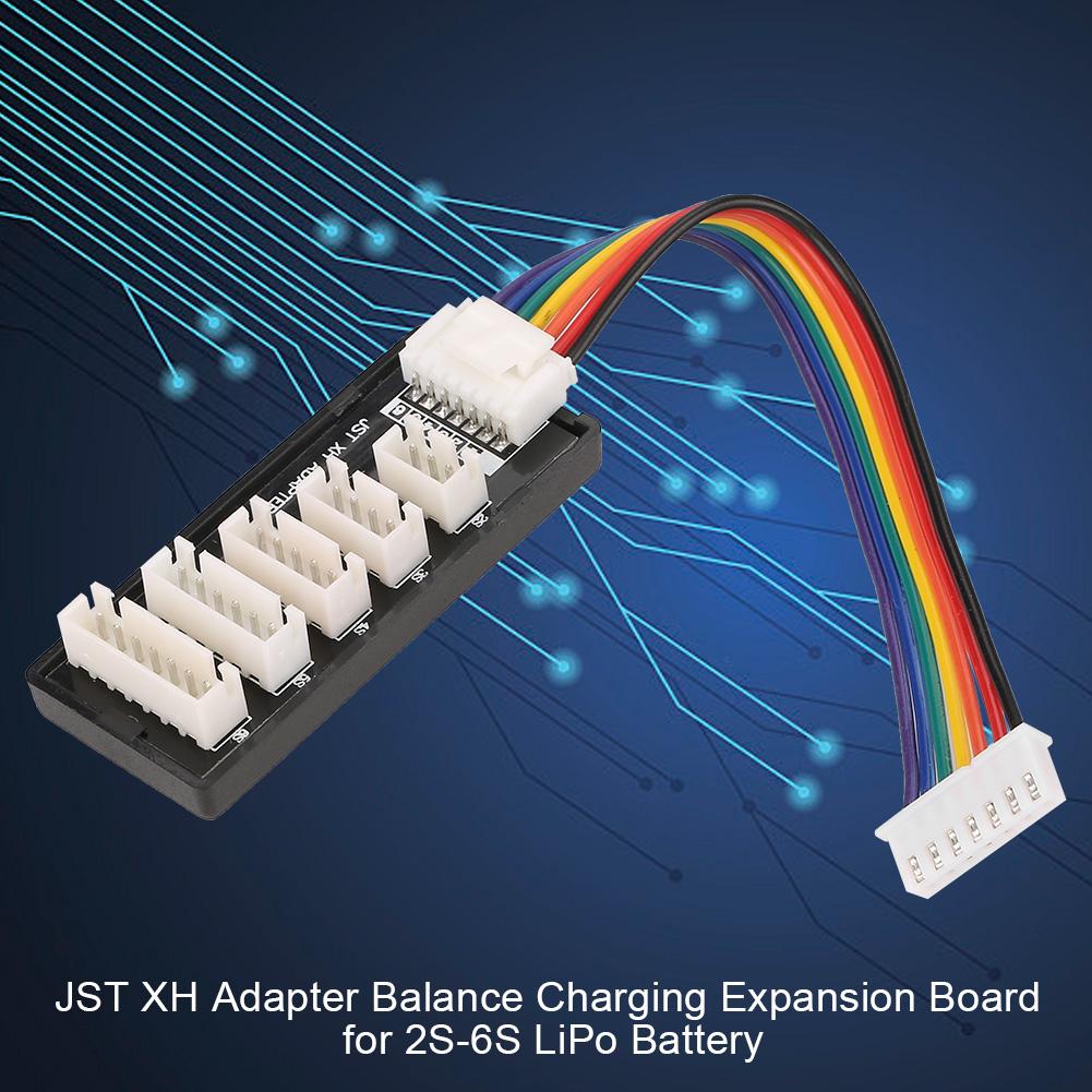 JST XH Adapter Balance Charging Expansion Board Parallel Charging Board  for 2S6S LiPo Battery