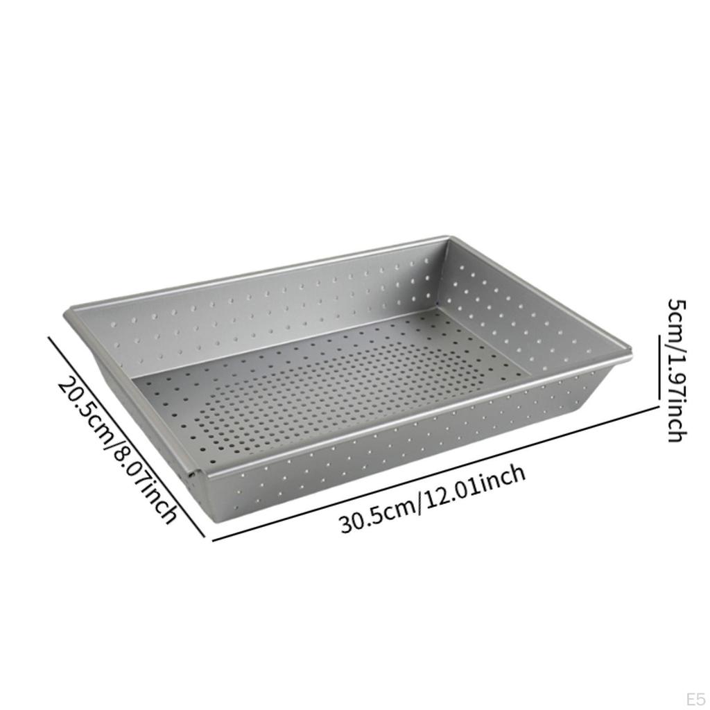 Pizza Pan Baking Sheet Oven Supplies High Temperature Resistant Homemade Restaurant Nonstick