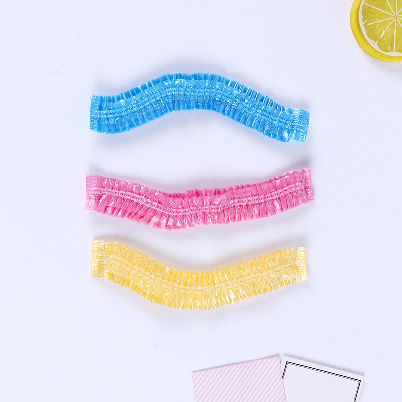 Extra Large Waterproof Disposable Shower Cap for Hair Treatments