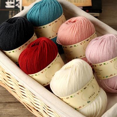 1 Rolle tragbares, atmungsaktives Anti-Pilling-Häkelgarn mit zarter Textur für den Nähladen