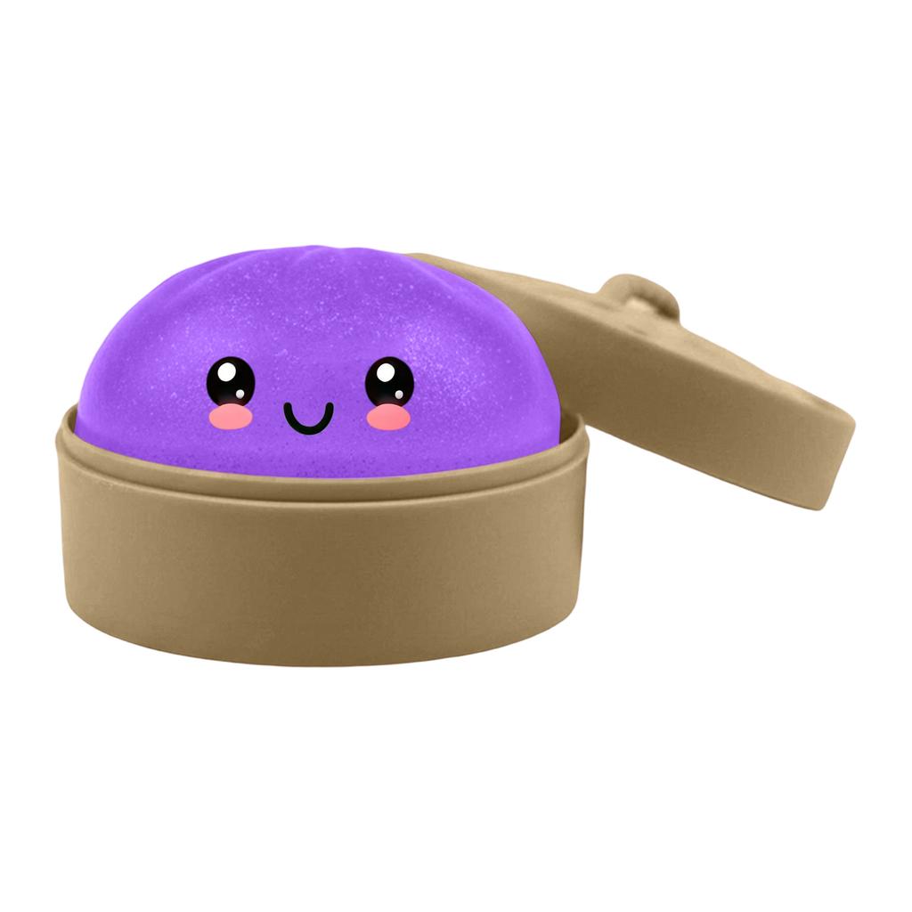 Simulated Roast Pork Bun Toy; Cute Food; Decompression; Bun; Enjoy; Stress Relief Device.Prank Stress Relief Bun Toy Realistic Steamer Toy