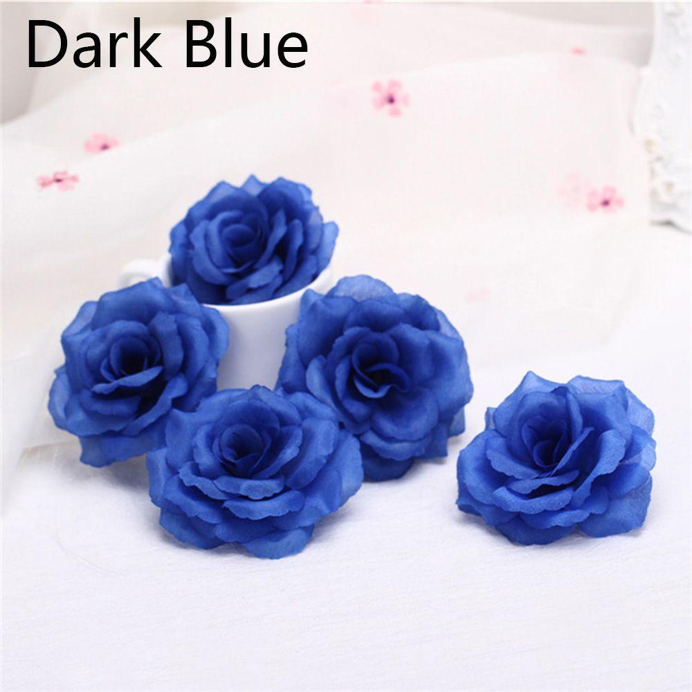 

10/20PCS DIY Craft Beautiful Floral Artificial Rose Wedding Decoration Fake Bouquet Flower Heads