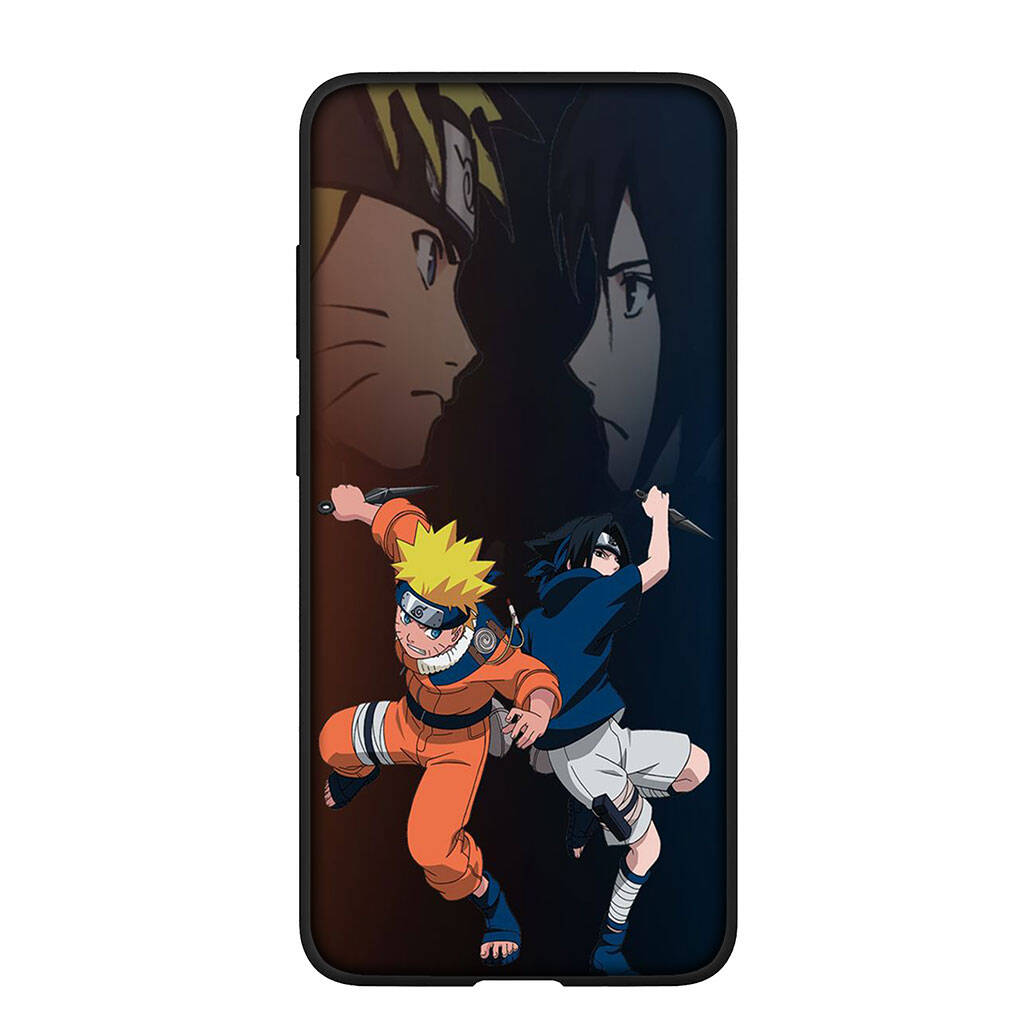 Phone Case for iPhone 17 15 16 Plus Redmi Note 14 12 11 13 Pro Max Huawei P30 P20 Lite OPPO A60 A40 A80 A18 A16 A54 Anime Uchiha Sasuke Naruto Cover
