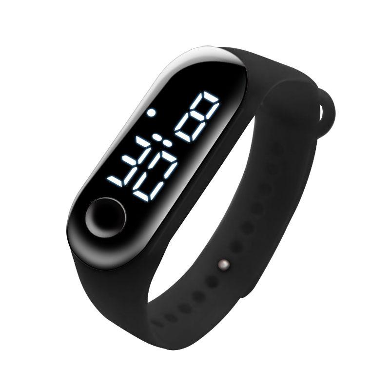 Trendy Fashion Waterproof Sports Electronic Watch, Male And Female Students Mountaineering Outdoor Led Wrist Watch