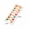 New Useful Wooden Hamster Climbing Stairs Parrot Play Toys Guinea Pig Chinchilla Seesaw Sports Toys Small Pet Exercise Accessory