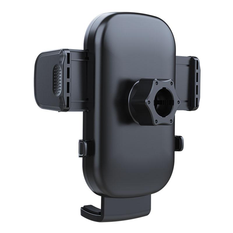 Universal Dual Head Flexible Rod Car Cup Holder Mobile Phone Stand 360 Degrees Rotating Bracket