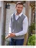 Men's Versatile Wool Blend Knit Vest - All-Season Bestseller