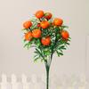 Simulation Orange Rich Fruit Home Decoration Pieces Pomegranate Fruit Strawberry Branch Simulation Flower