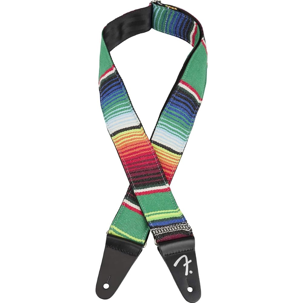 [Fender] Ремень 2  Serape - Зеленый Multi
