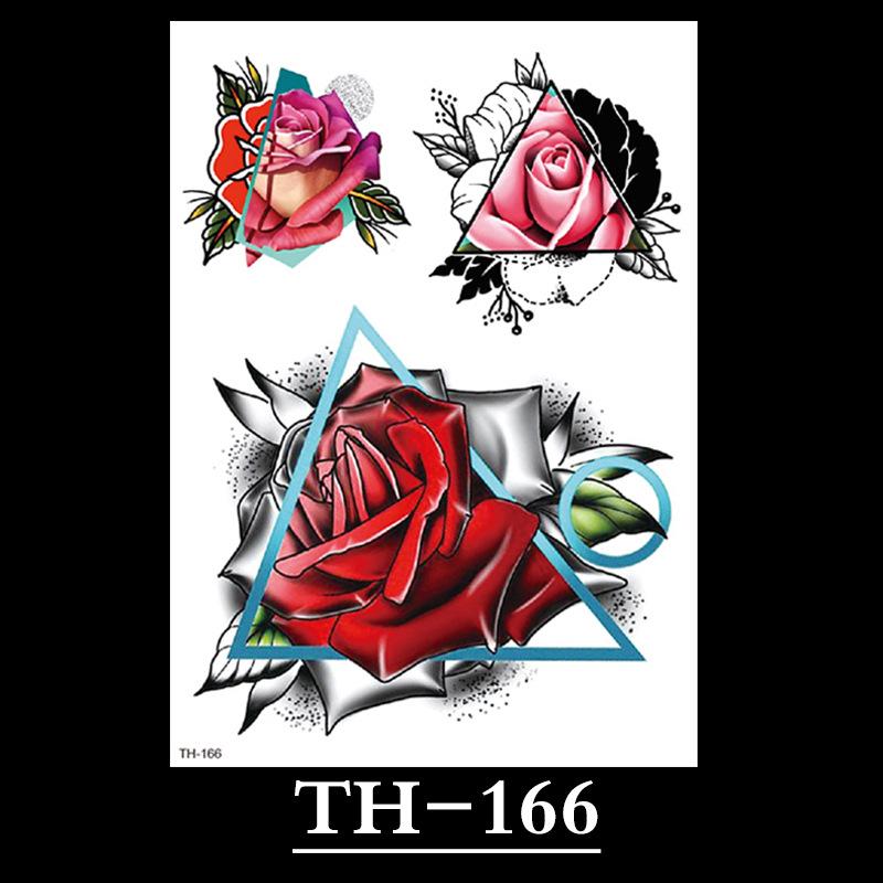 Flower Tattoo Sticker, Small Flower Tattoo Sticker, Tattoo Sticker Waterproof And Sweat-Proof Tattoo