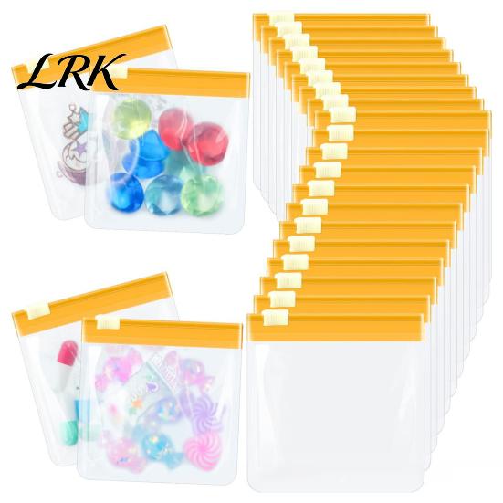 Medicine Slide Lock Bag Bags, Reusable EVA Pill Pouch, Waterproof Portable Travel Pills Small Items Storage Bag, for And Daily Use Compact Organizer