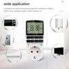 Electronic Digital Timer Switch EU FR BR Plug Kitchen Timers 230V 7 Day12/24 Hour Programmable Control Timing Socket Outlet3