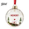 Reusable Clear Ball Acrylic Fillable Christmas Ball DIY Transparent Ornament for Xmas Decorative Ornaments Tree Hanging Holiday Wedding,