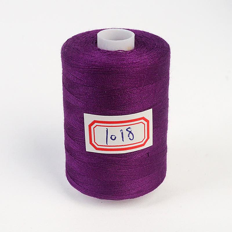 Hilo de Coser de Poliéster de Alta Velocidad 402 - 1000 Yardas, Colores Arcoíris, Ideal para Proyectos de Costura Casera y a Mano