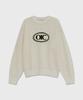OIOI COLLECTION Logo Mesh Knit [Ivory]