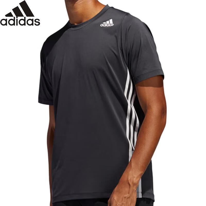 Adidas Men s FL4473 Breathable Sports T-Shirt M