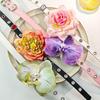 Super Immortal Mori Small Fresh Simulated Phalaenopsis Collar, Sweet And Pure Wind Gentle Three-Dimensional Flower Collarbone Chain Female