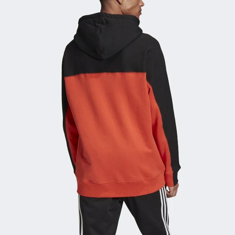 adidas Originální Trefoil mikina Pánská mikina Oranžová FM2277